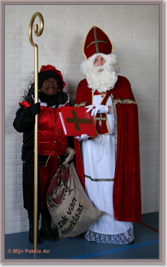 Sinterklaas en zwarte Piet