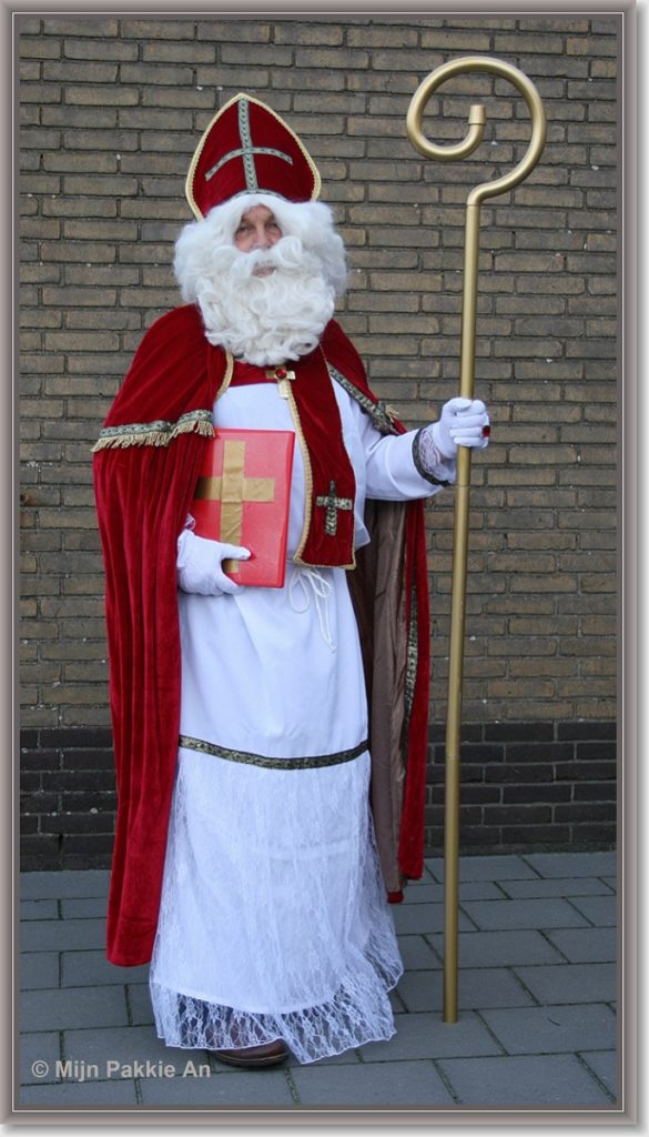 Sinterklaas en zwarte Piet